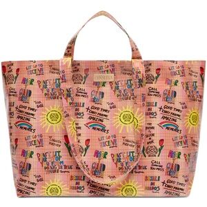 Consuela grab and go jumbo tote (nudie) NWT